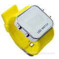 Mirror Dial LED Digital Sport Watch